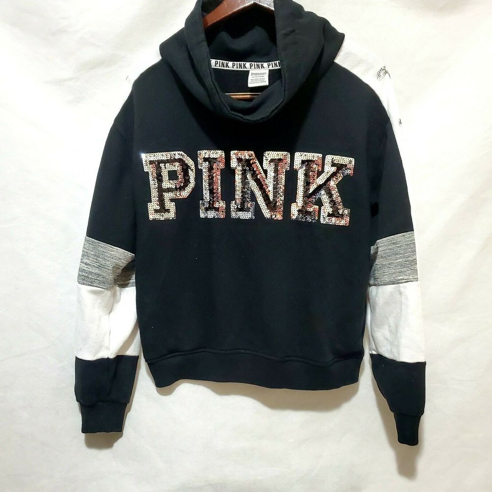 Victoria Secret PINK Sequin Pullover Small